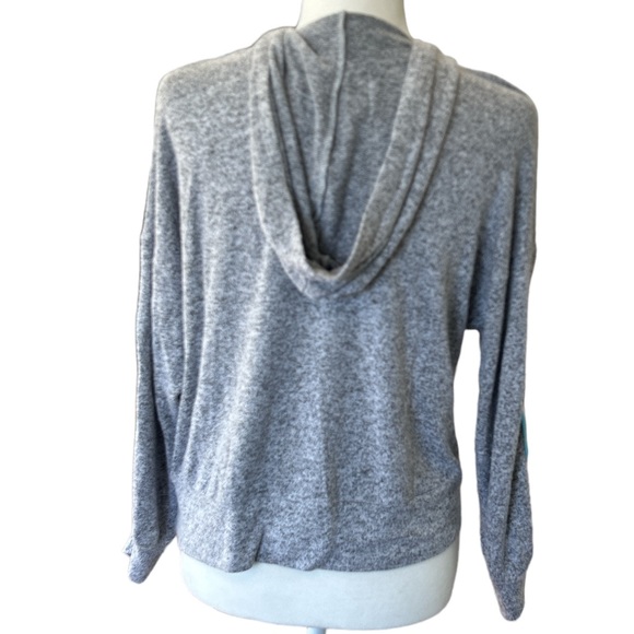 Ginger G NWOT Lightweight Hoodie w/ Rainbow Sleeves Size Small - Picture 3 of 8